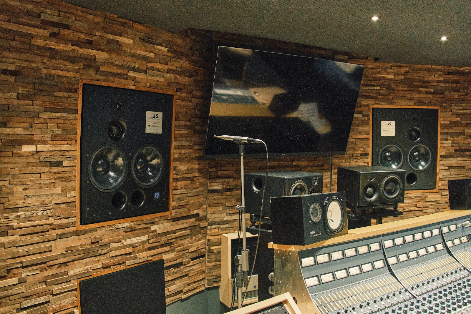 ATC monitoring in the Salvation Studios control room