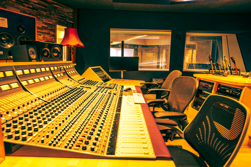 The Control Room at Salvation Studios