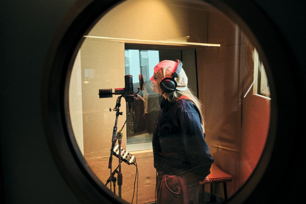 The Vocal Booth at Salvation Studios
