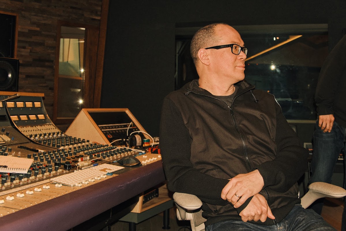 Adrian Hall at Salvation Studios