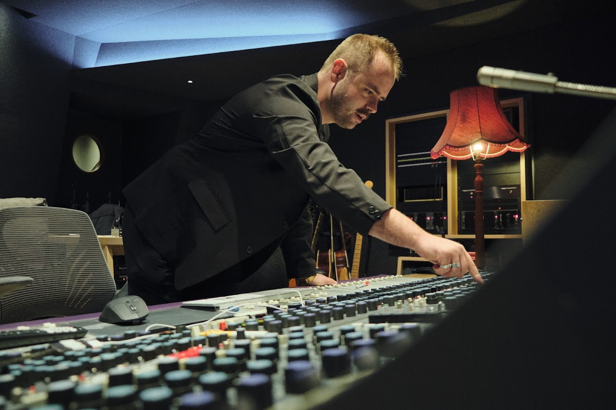 Matt Glasbey at Salvation Studios