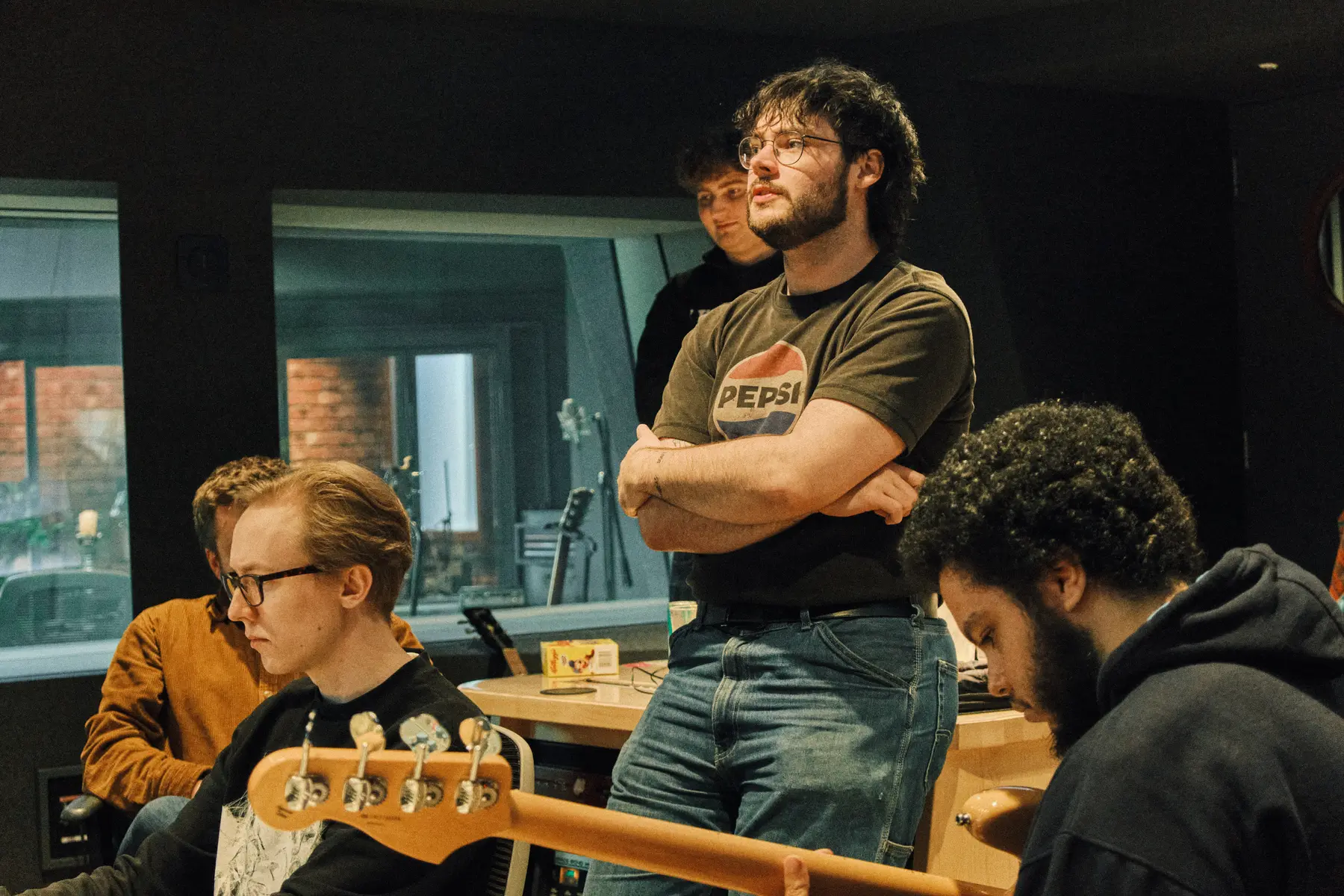 James Marriot in the studio 2023