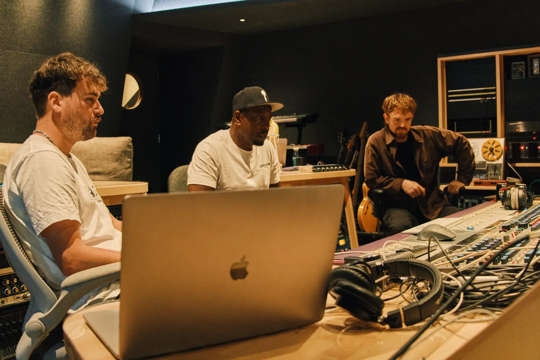 Dizzee Rascal in the control room 2024