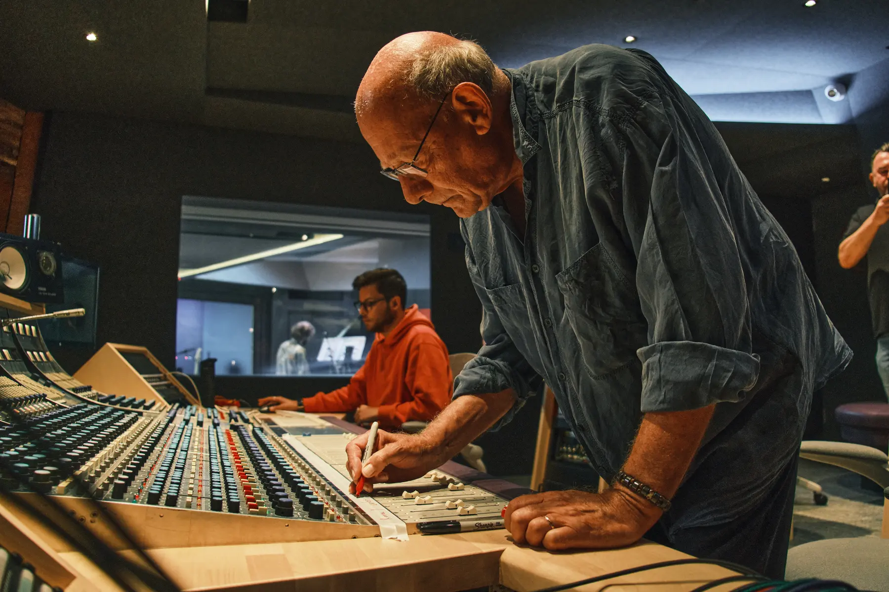 Phill Brown working the Neve 2025