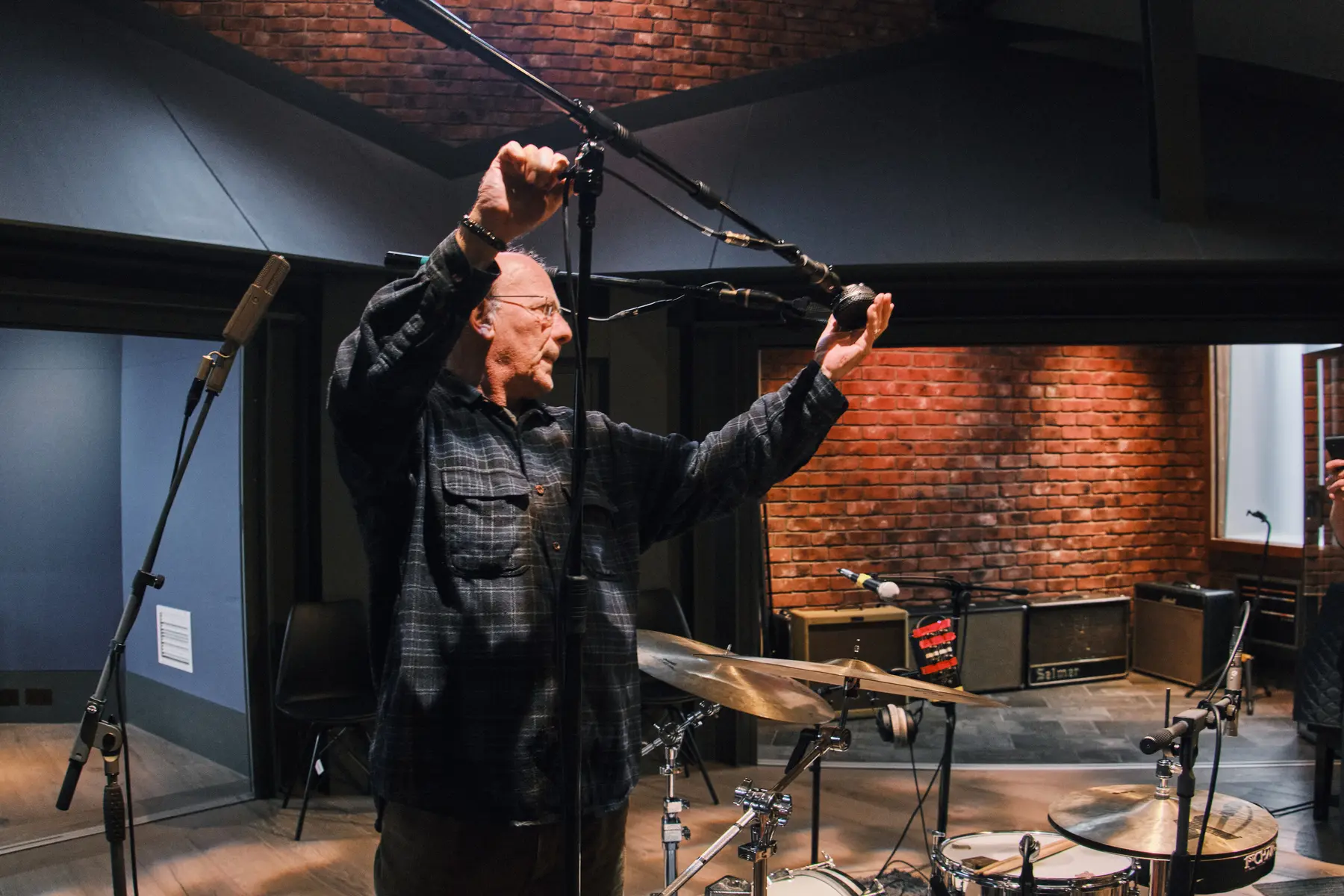 Phill Brown getting a crazy drum sound 2025