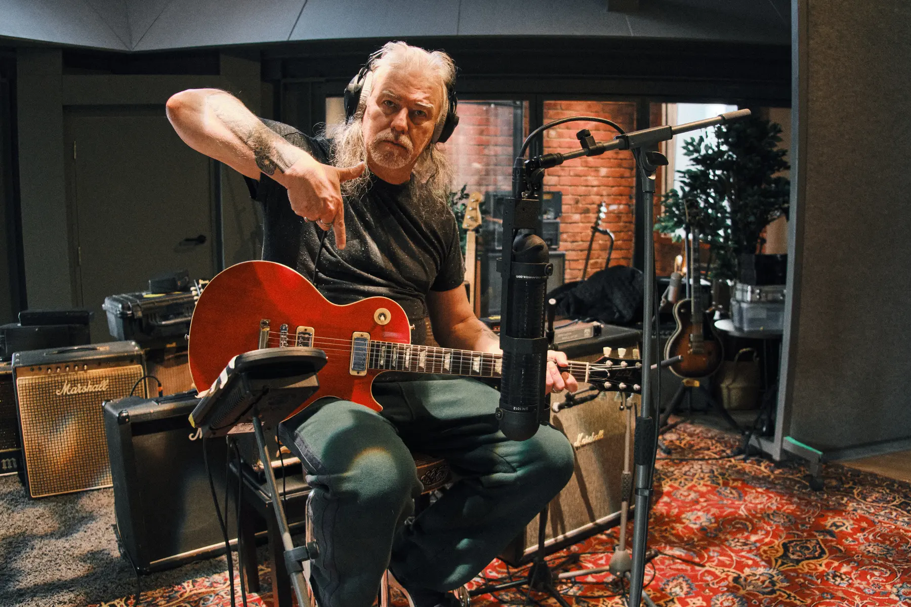 Cats In Space album recording with Ian Caple 2024