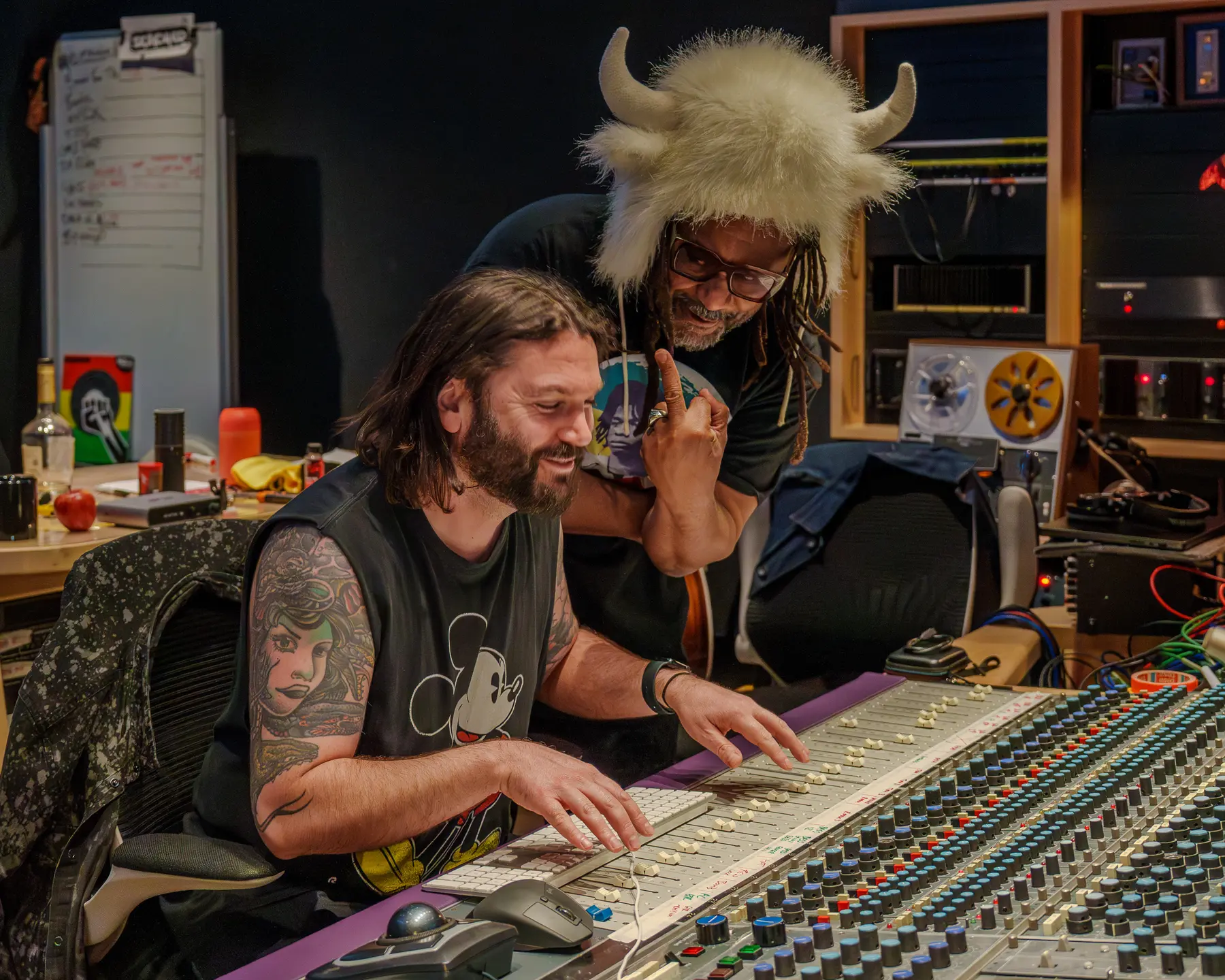 Skindred recording their album "You Got This" 2025