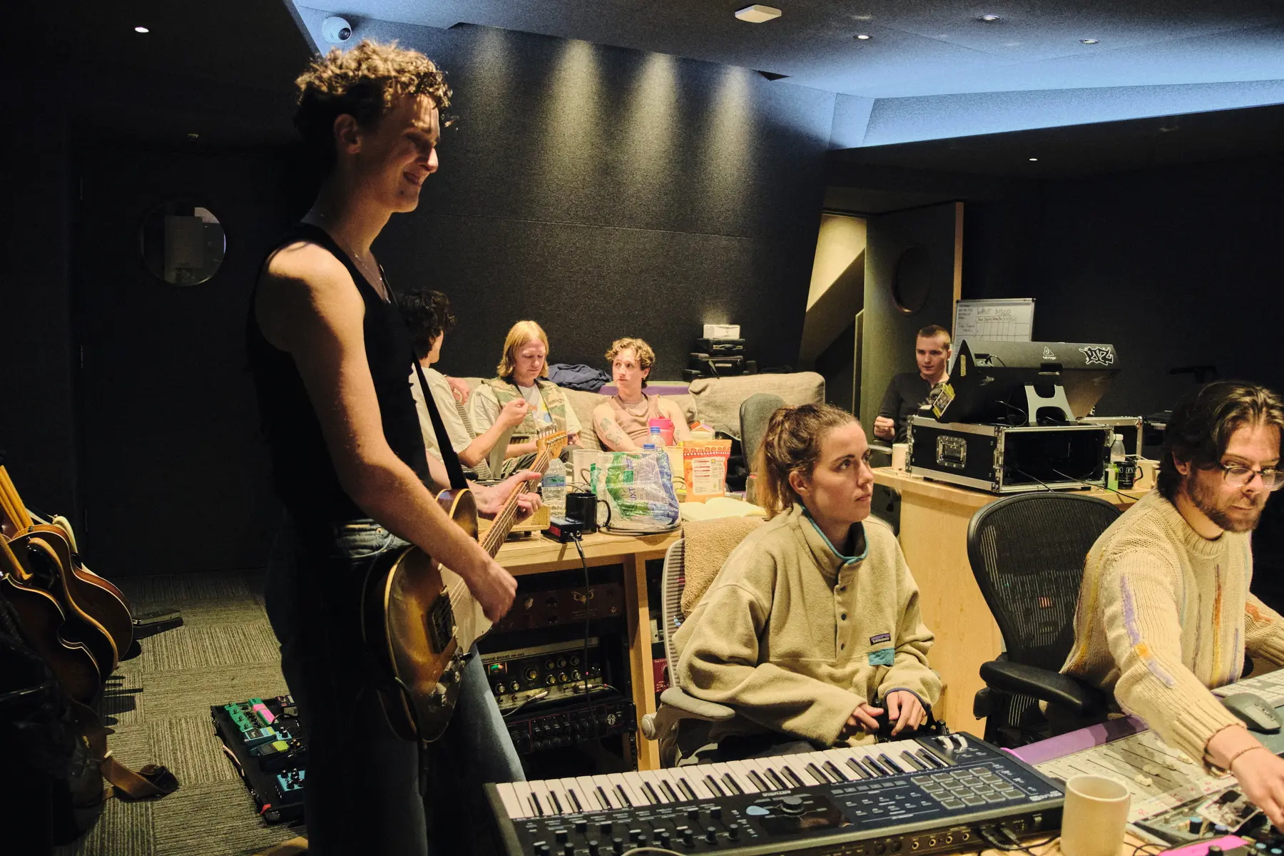 Walt Disco and Ellie Mason album session 2025