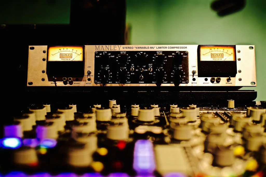 Mastering room at Salvation Studios