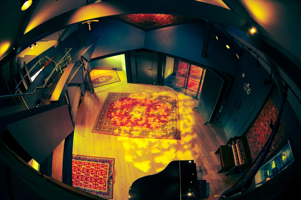 Live Room floor and performance space