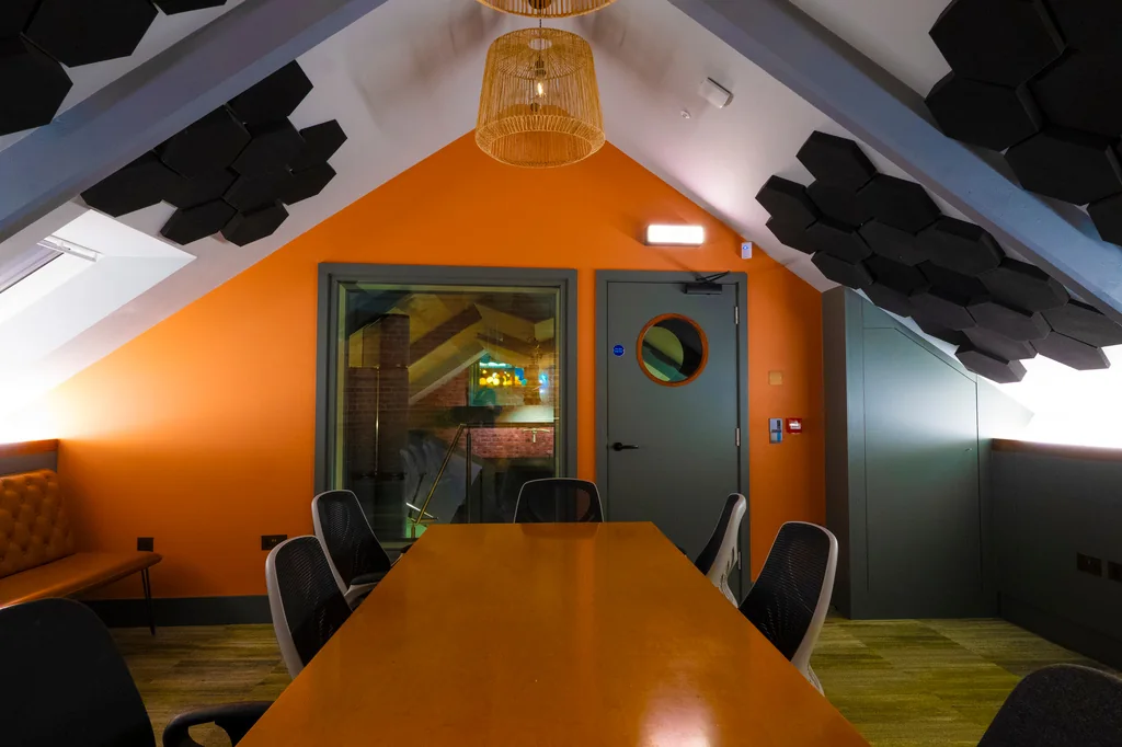 Mezzanine writing room at Salvation Studios