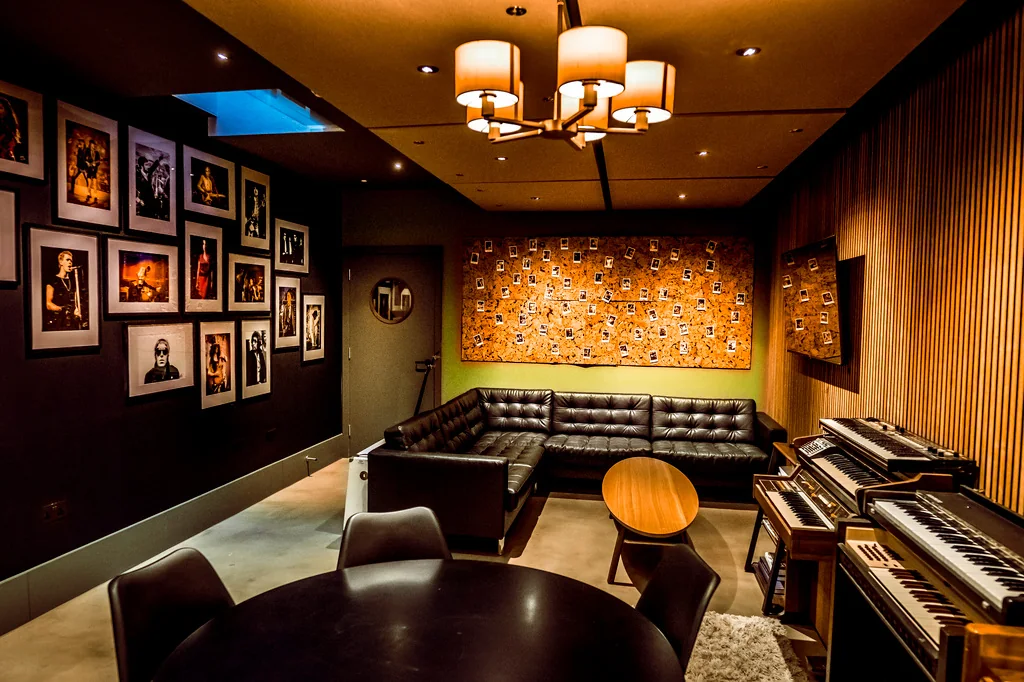 Subterranean writing lounge at Salvation Studios