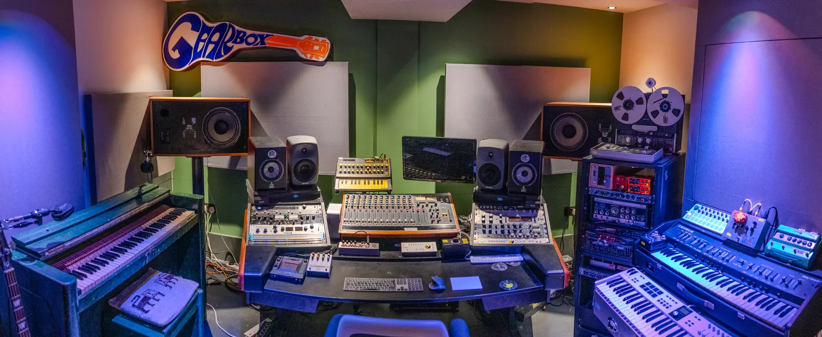 The Bunker production room